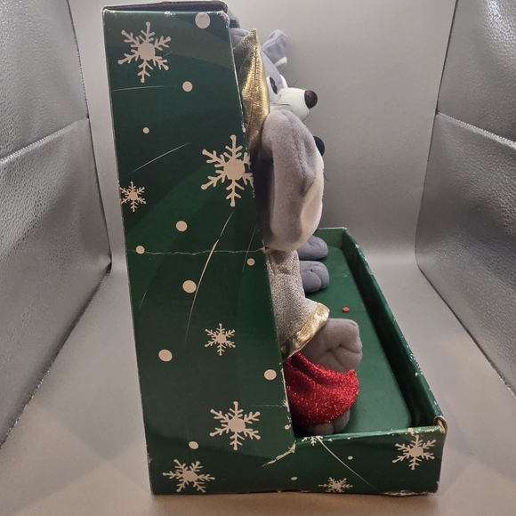 Vintage Mice Mouse Animated Singing All I Want for Christmas My Two Front Teeth. - Picture 3 of 4